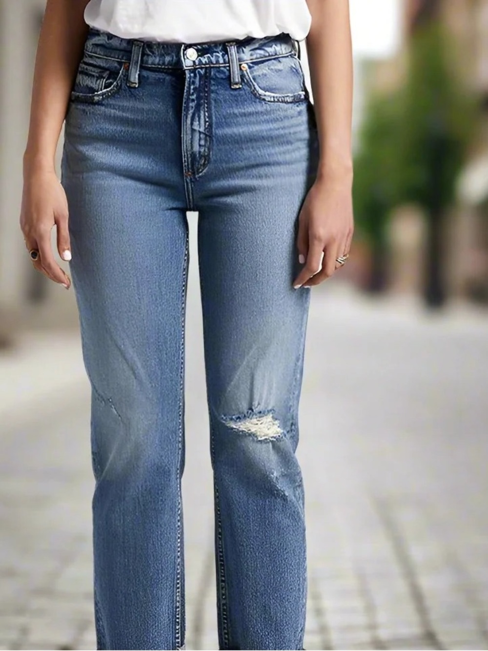 Silver Women’s Highly Desirable Straight Jeans